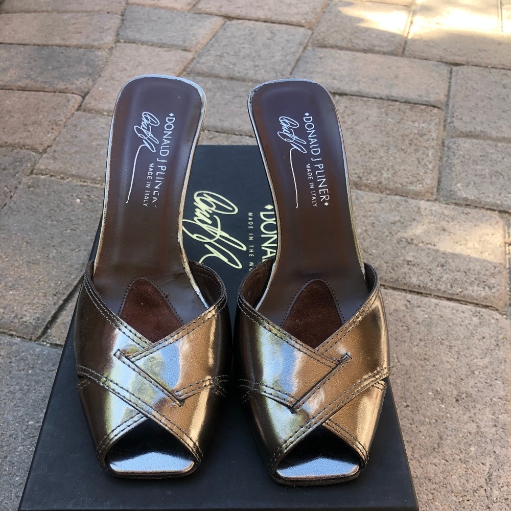 Donald J Plinder Mirror Heel Size 6